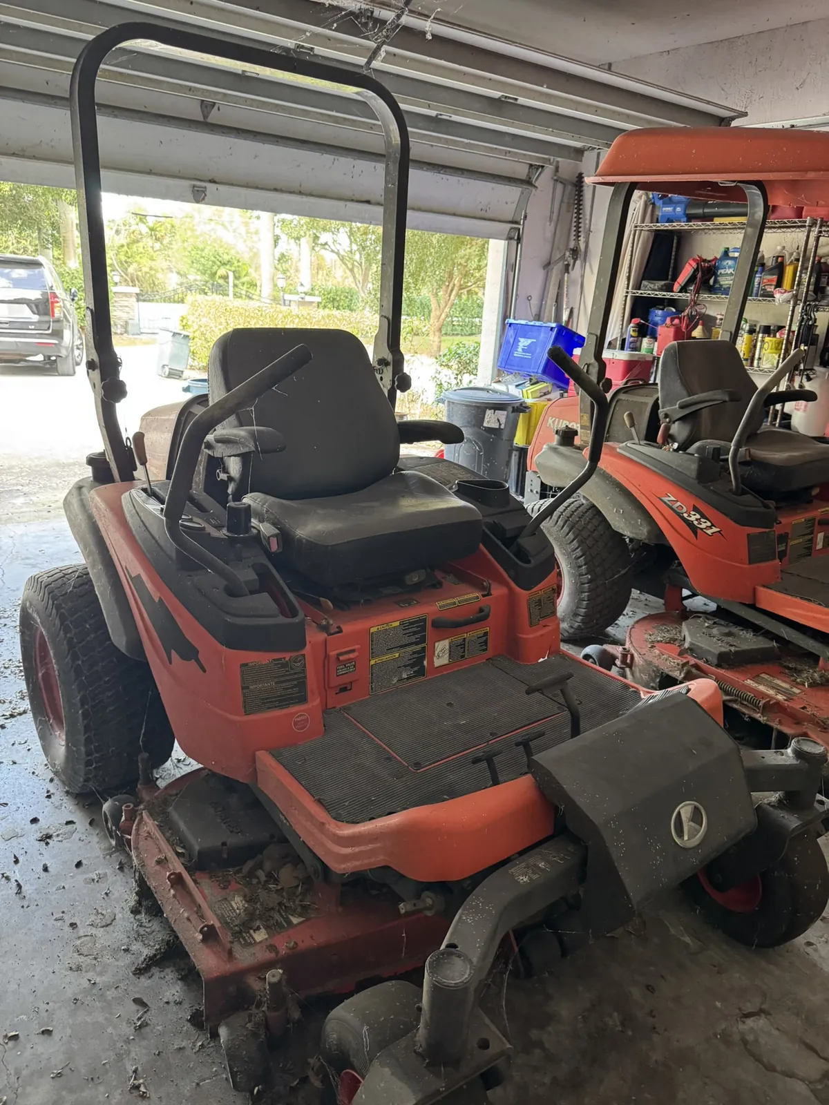 Mower serviced by Equipment Concierge