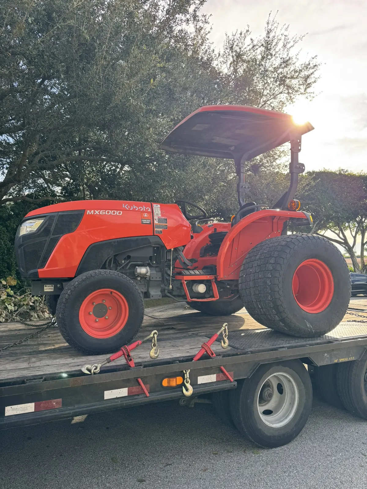 Tractor serviced by Equipment Concierge